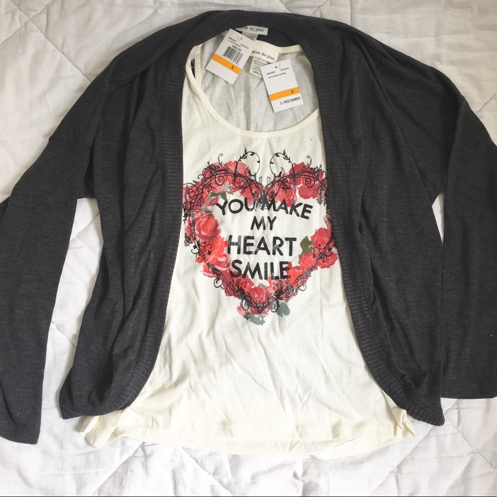 Tank and Cardigan Bundle
